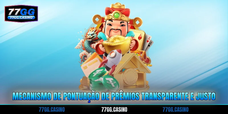 Mecanismo de pontuação de prêmios transparente e justo