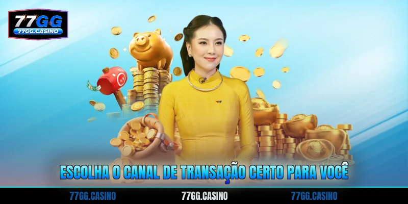 Escolha o canal de transação certo para você