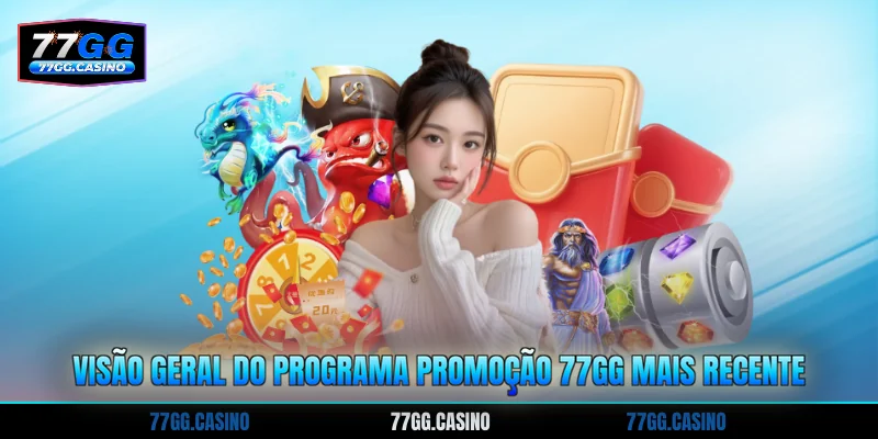 Visão geral do programa Promoção  77GG mais recente
